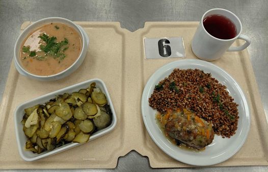 Zdjęcie obiadu diety cukrzycowej