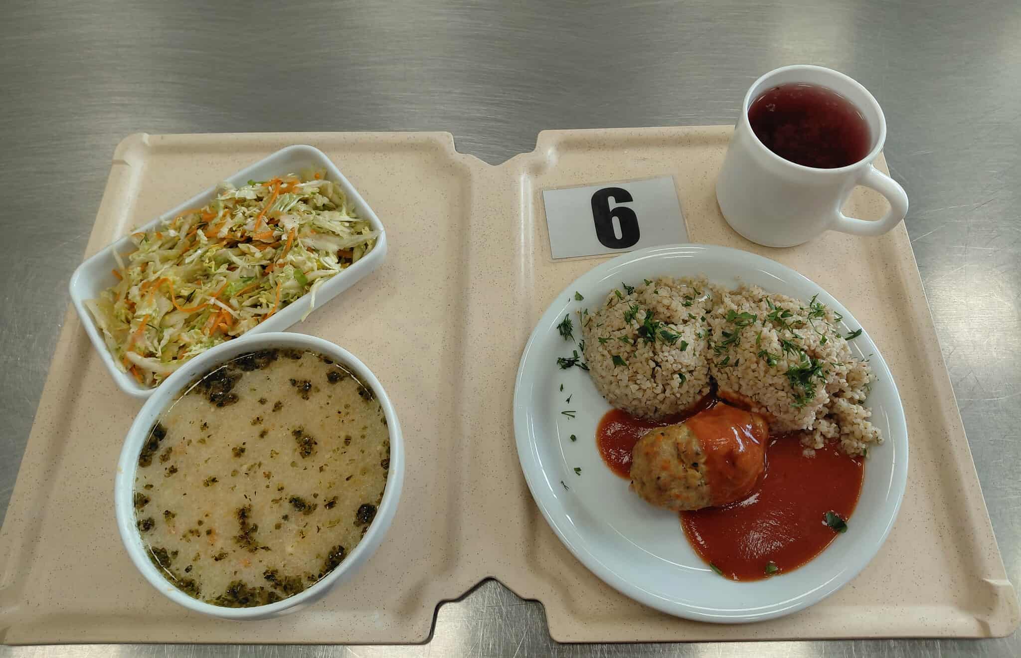 Zdjęcie obiadu diety cukrzycowej