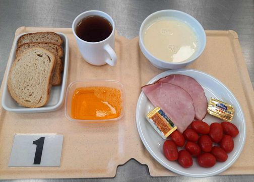 Zdjęcie śniadania diety podstawowej