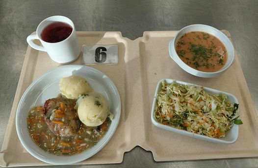 Zdjęcie obiadu diety cukrzycowej