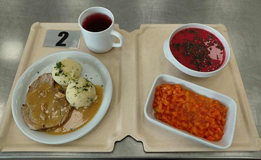 Zdjęcie obiadu diety łatwostrawnej