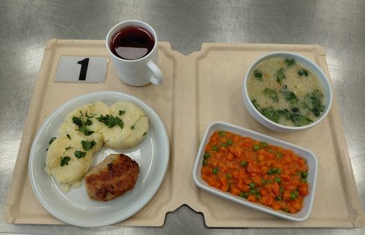 Zdjęcie obiadu diety podstawowej