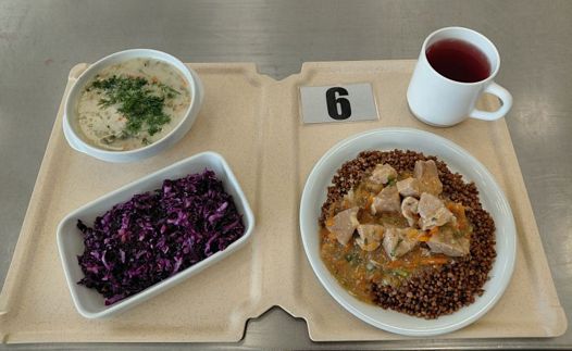 Zdjęcie obiadu diety cukrzycowej