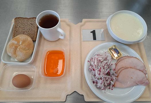 Zdjęcie śniadania diety podstawowej
