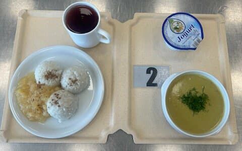 Zdjęcie obiadu diety łatwostrawnej