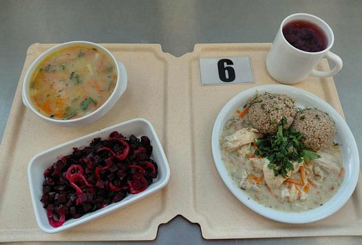 Zdjęcie obiadu diety cukrzycowej