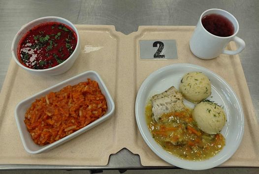 Zdjęcie obiadu diety łatwostrawnej