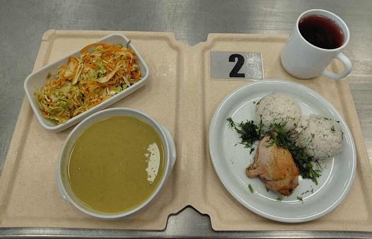 Zdjęcie obiadu diety łatwostrawnej