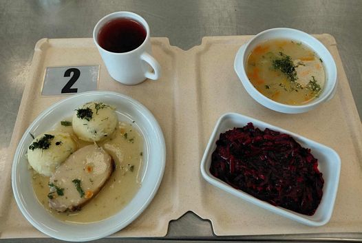 Zdjęcie obiadu diety łatwostrawnej