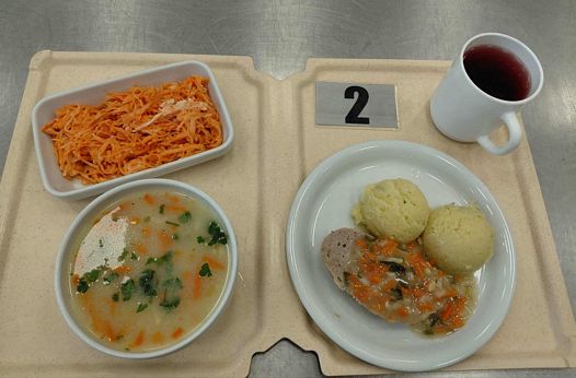 Zdjęcie obiadu diety łatwostrawnej