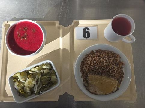 Zdjęcie obiadu diety cukrzycowej