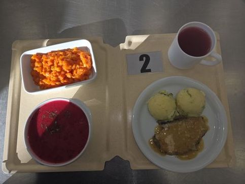 Zdjęcie obiadu diety łatwostrawnej