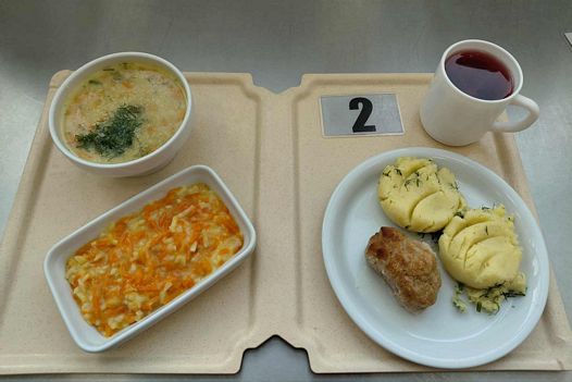 Zdjęcie obiadu diety łatwostrawnej