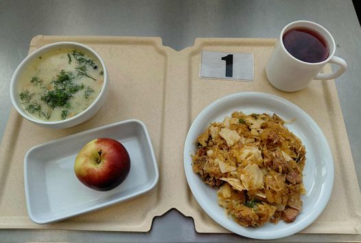 Zdjęcie obiadu diety podstawowej