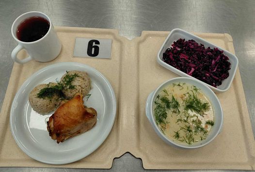 Zdjęcie obiadu diety cukrzycowej