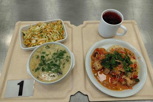 Zdjęcie obiadu diety podstawowej