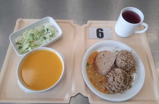 Zdjęcie obiadu diety cukrzycowej