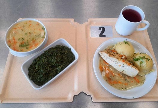 Zdjęcie obiadu diety łatwostrawnej