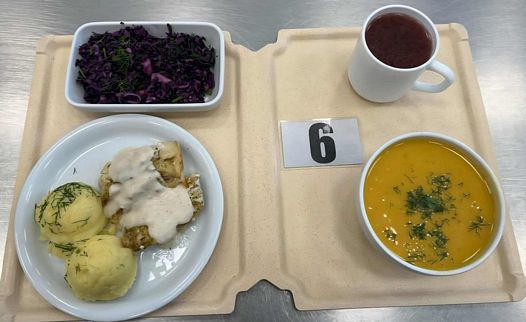 Zdjęcie obiadu diety cukrzycowej