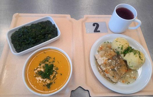 Zdjęcie obiadu diety łatwostrawnej