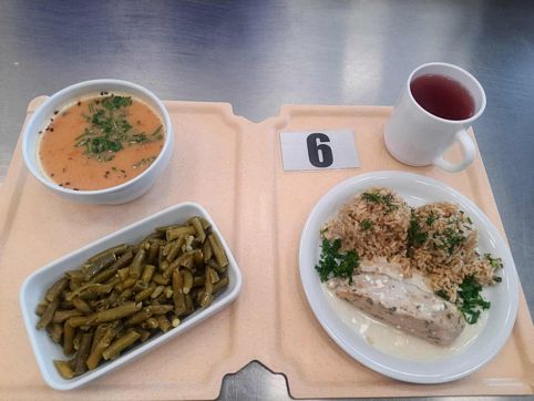 Zdjęcie obiadu diety cukrzycowej