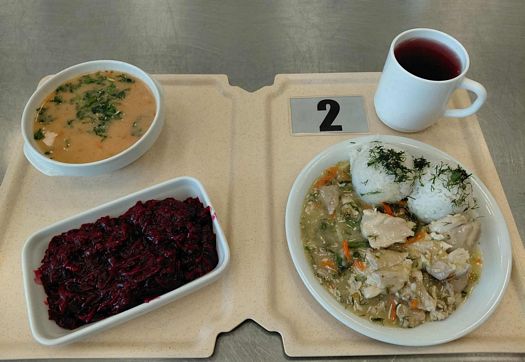 Zdjęcie obiadu diety łatwostrawnej