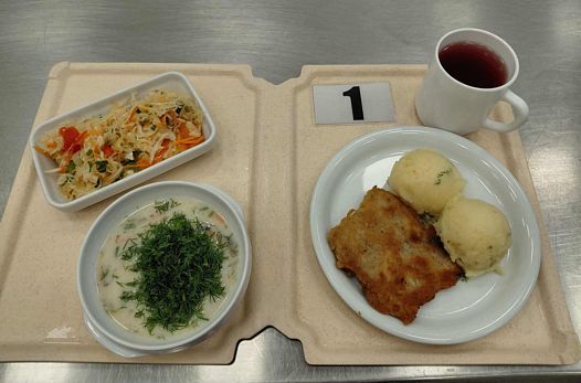 Zdjęcie obiadu diety podstawowej