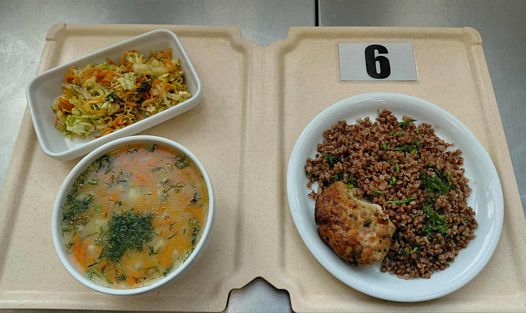 Zdjęcie obiadu diety cukrzycowej