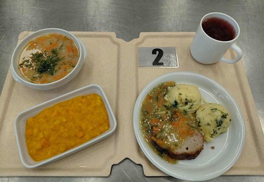 Zdjęcie obiadu diety łatwostrawnej