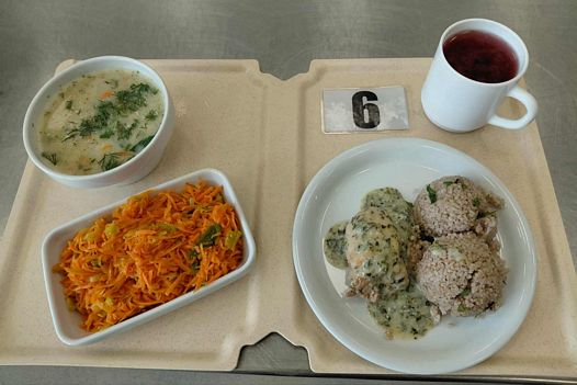 Zdjęcie obiadu diety cukrzycowej