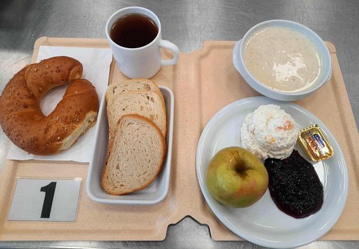 Zdjęcie śniadania diety podstawowej