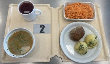 Zdjęcie obiadu diety łatwostrawnej